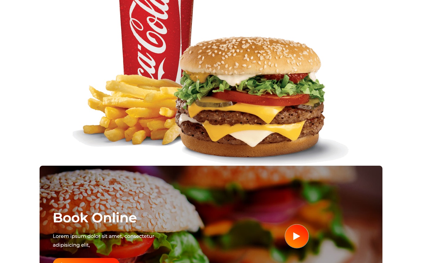 Mr Burger website preview