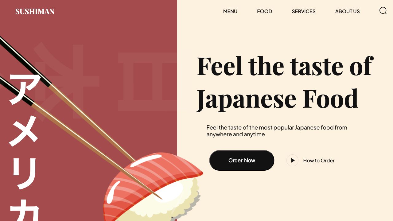 Restaurants & Cafes website template preview